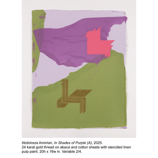 Abdolreza Aminlari - In Shades of Purple (A) - 2/4