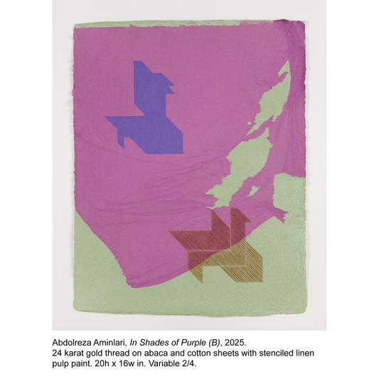 Abdolreza Aminlari - In Shades of Purple (B) - 2/4