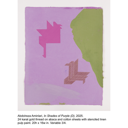 Abdolreza Aminlari - In Shades of Purple (D) - 3/4