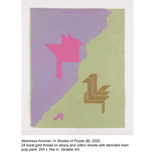 Abdolreza Aminlari - In Shades of Purple (B) - 4/4